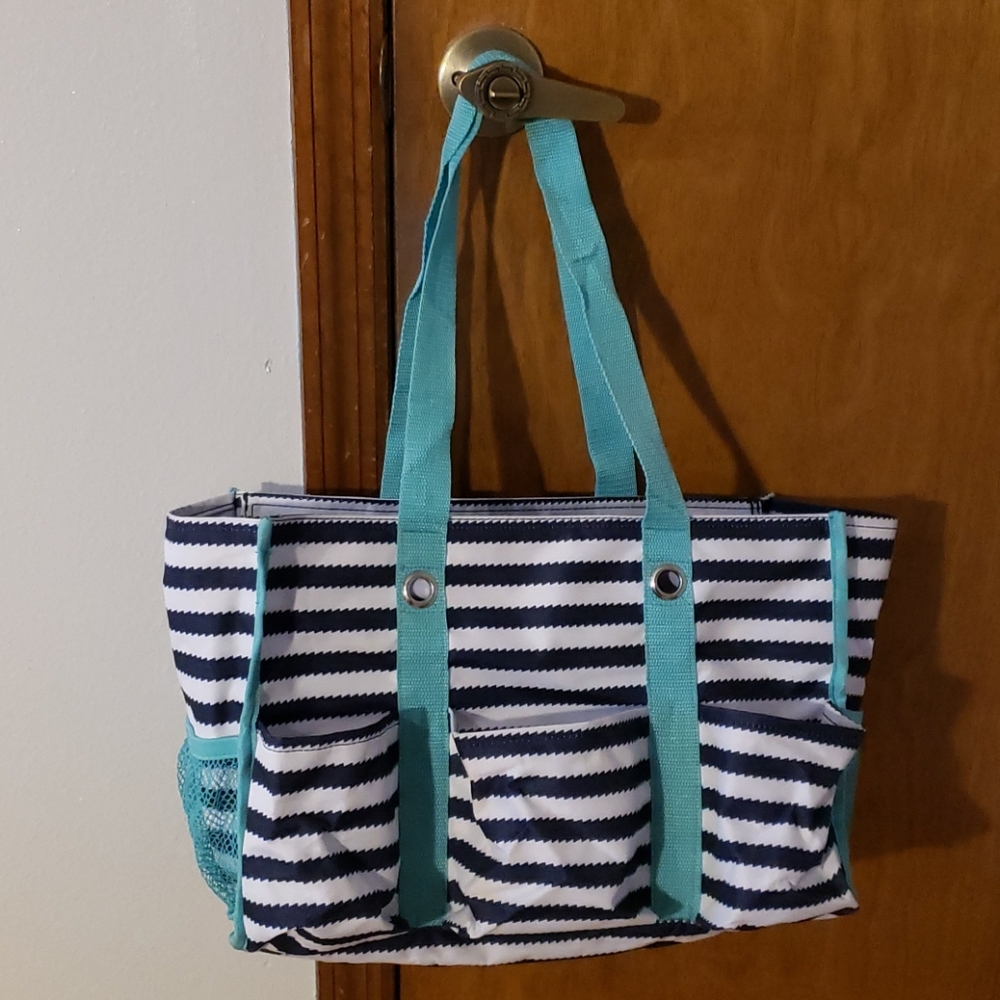 Thirty-One Zip Top Organizing Utility Tote